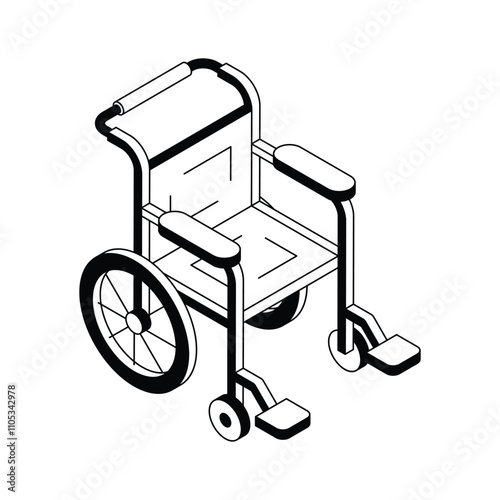 Take a look at this amazing icon of wheelchair
