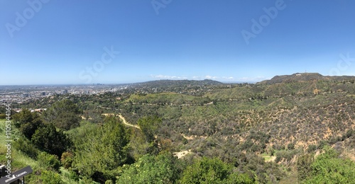 Foto Hollywood hills landscape