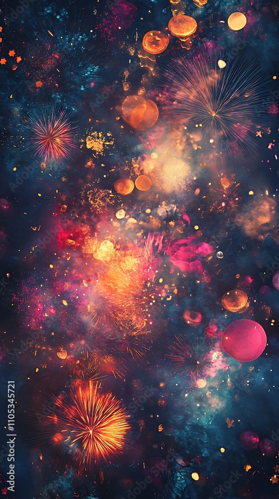 Dazzling fireworks exploding overhead vibrant festival night sky photos Dazzling fireworks exploding overhead vibrant festival night sky photos