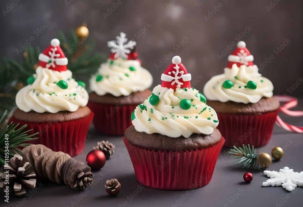 christmas cupcakes with frosting christmas cupcakes with frosting
