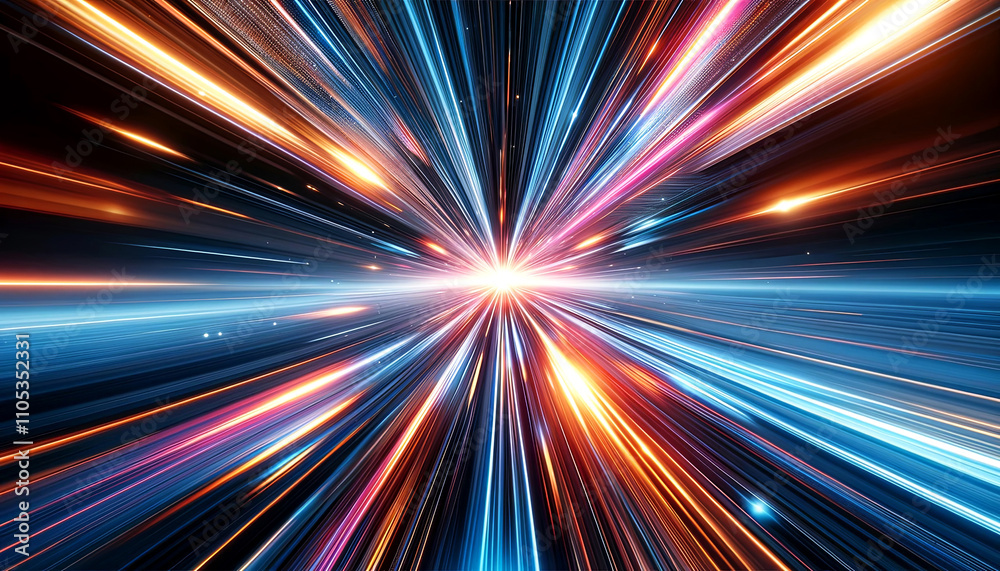 Experience a breathtaking journey through a colorful cosmic vortex Experience a breathtaking journey through a colorful cosmic vortex