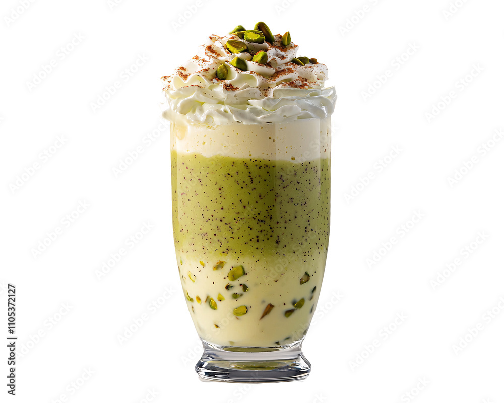 a glass with a drink and whipped cream a glass with a drink and whipped cream