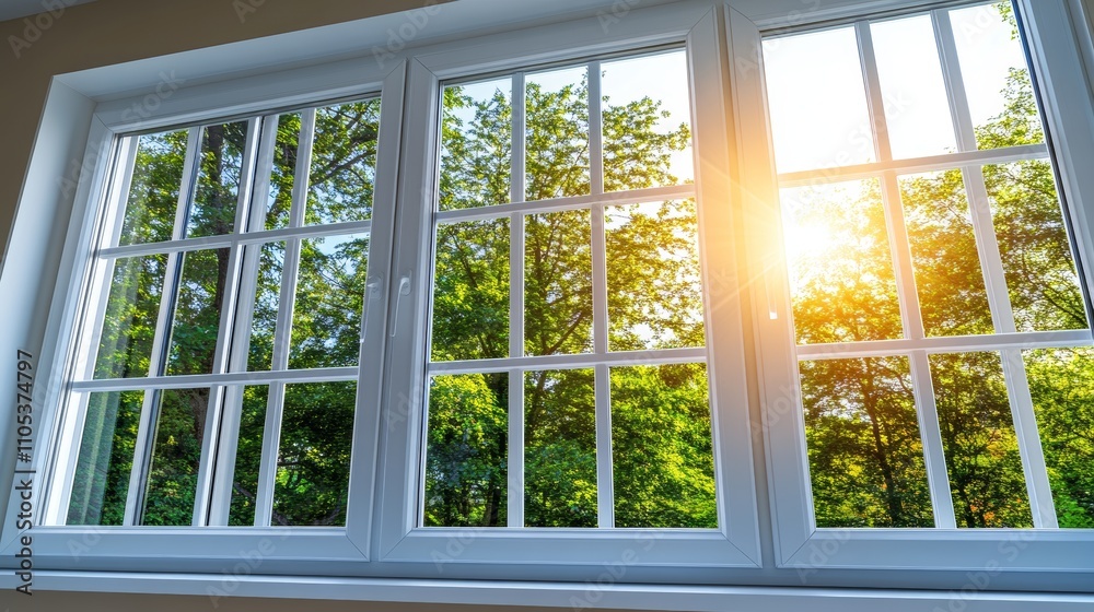 Sunlit Modern Interior:A Minimalist White Window.Concept of Modern living,minimalist design,Scandinavian style,Interior design,architecture,real estate,home improvement,window and door manufacturing. Sunlit Modern Interior:A Minimalist White Window.Concept of Modern living,minimalist design,Scandinavian style,Interior design,architecture,real estate,home improvement,window and door manufacturing.