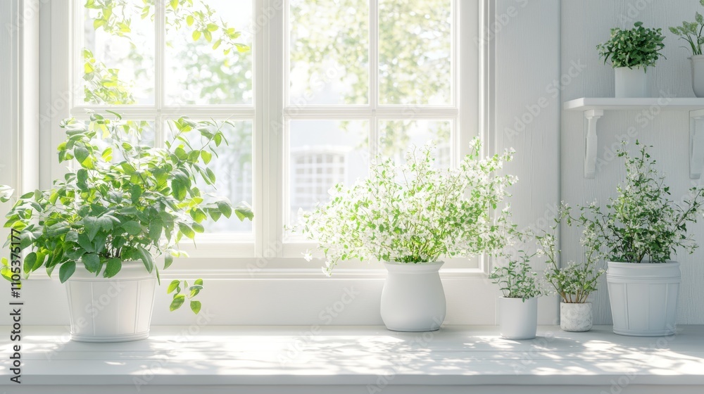 Sunlit Modern Interior:A Minimalist White Window.Concept of Modern living,minimalist design,Scandinavian style,Interior design,architecture,real estate,home improvement,window and door manufacturing. Sunlit Modern Interior:A Minimalist White Window.Concept of Modern living,minimalist design,Scandinavian style,Interior design,architecture,real estate,home improvement,window and door manufacturing.