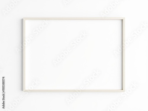 An artistic concept of illustrations on a white background with frames in the upper left and lower right corners, leaving a blank space in the middle, modern, copy space