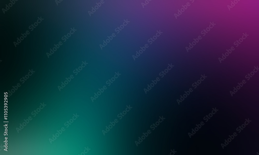 Obraz premium Abstract blurred background image of blue, green, purple colors gradient used as an illustration. Designing posters or advertisements.