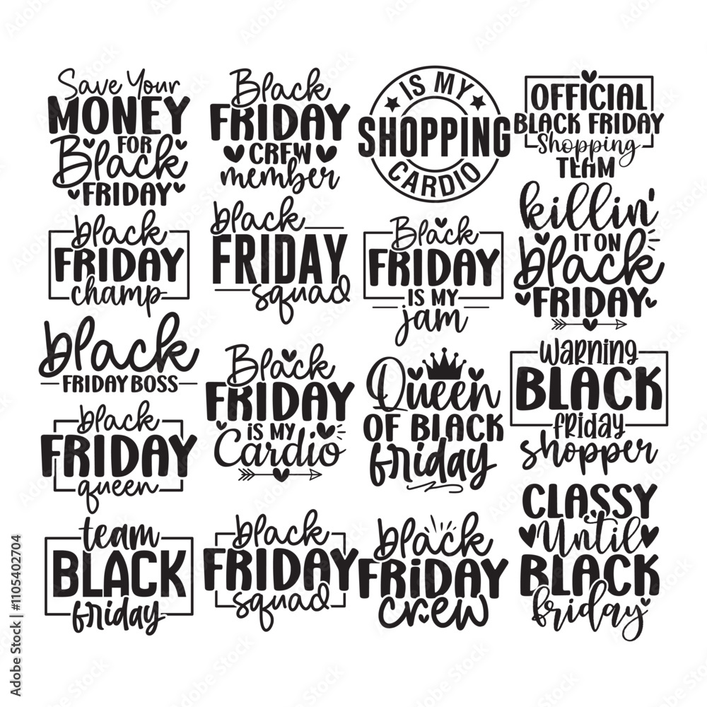 17 Black Friday SVG Bundle 17 Black Friday SVG Bundle