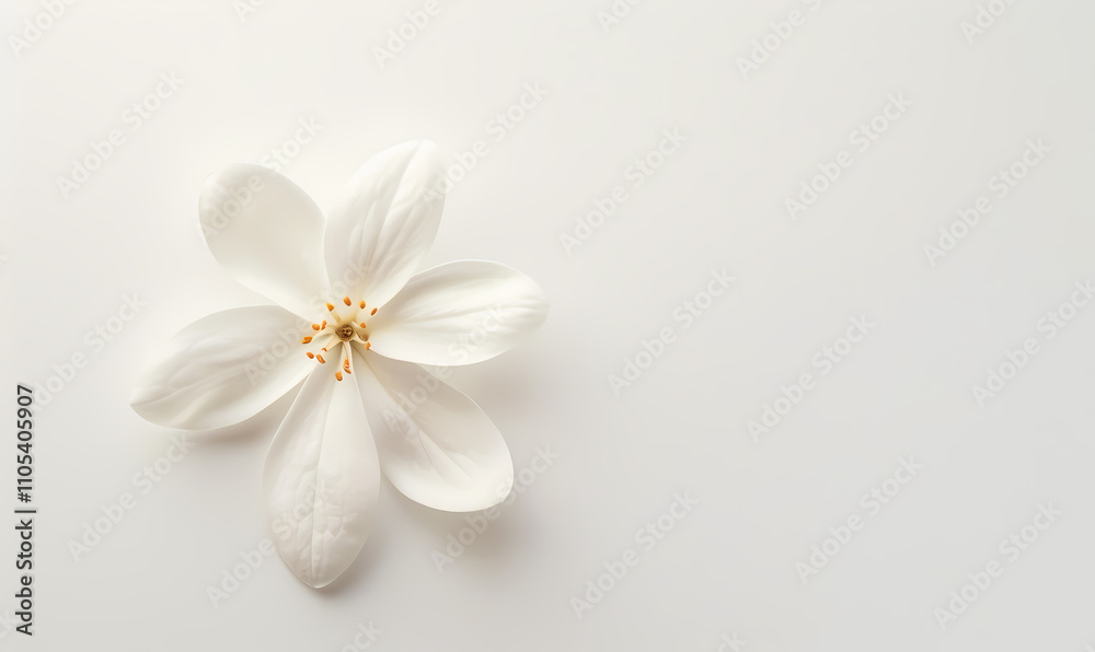 Obraz premium close up of white flower