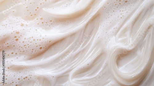Soft Foam of Aromatic Shampoo for Relaxing Experience