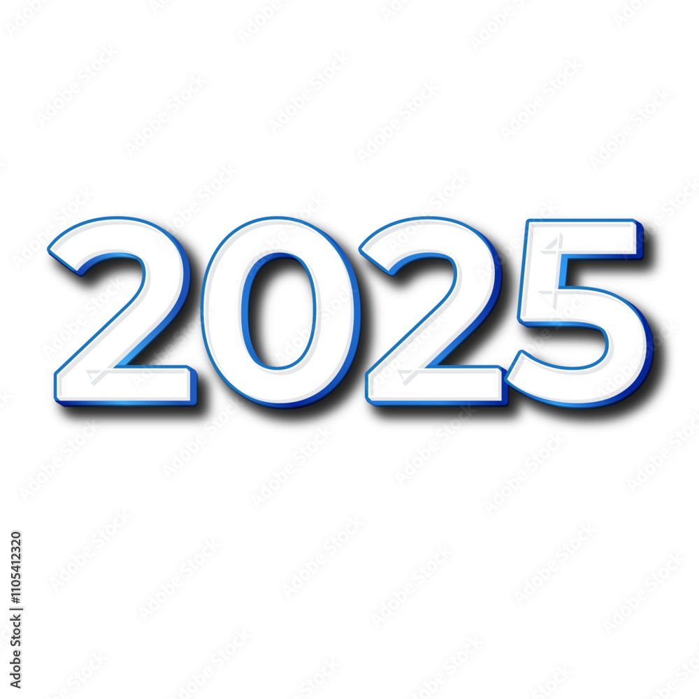2025 editable text effect