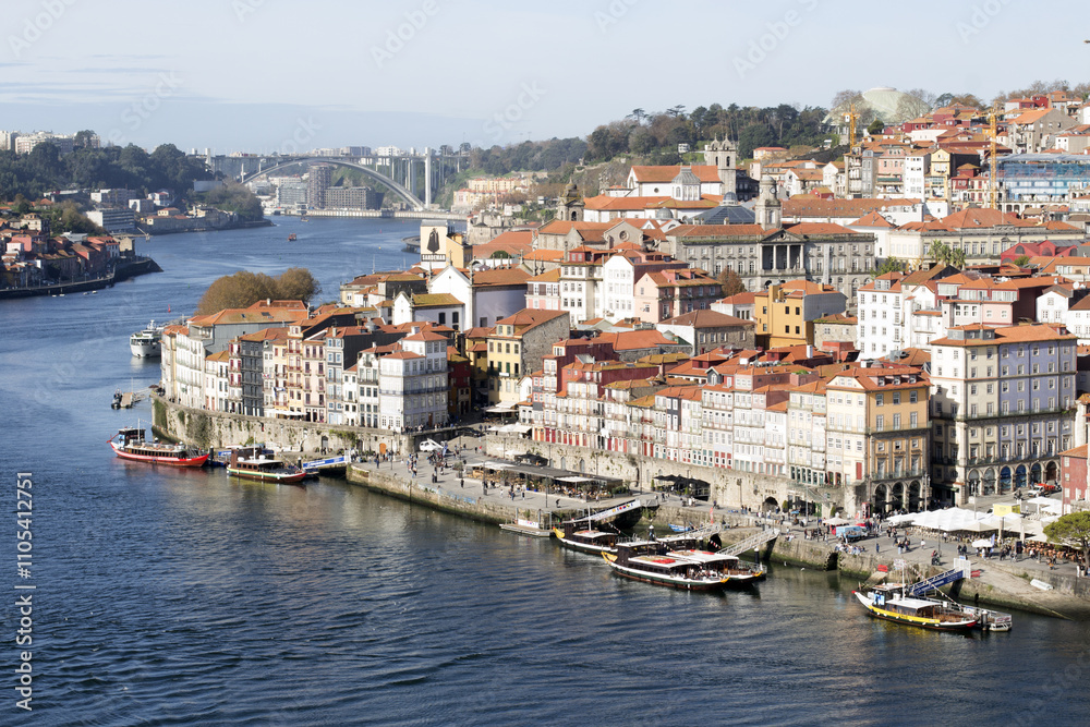 Buildings in downtown Porto in Portugal Buildings in downtown Porto in Portugal