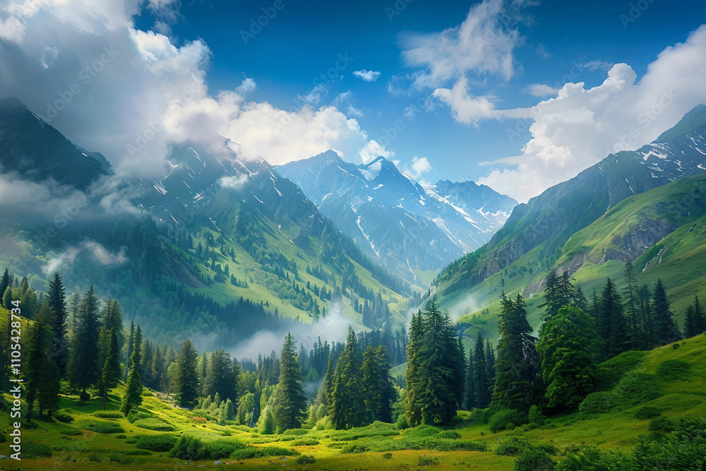 Awe-Inspiring Mountain Background The Perfect Scene for Nature Lovers Awe-Inspiring Mountain Background The Perfect Scene for Nature Lovers