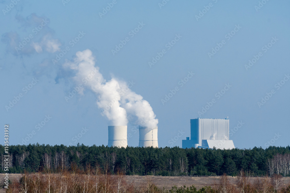Kohlekraftwerk Schwarze Pumpe in Brandenburg Kohlekraftwerk Schwarze Pumpe in Brandenburg