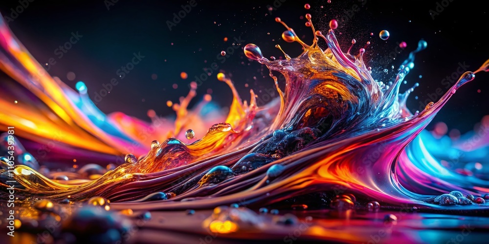Abstract Futuristic Dark Background with Flowing Elements in Macro Photography Style, Perfect for Creative Projects and Digital Design Needs Abstract Futuristic Dark Background with Flowing Elements in Macro Photography Style, Perfect for Creative Projects and Digital Design Needs