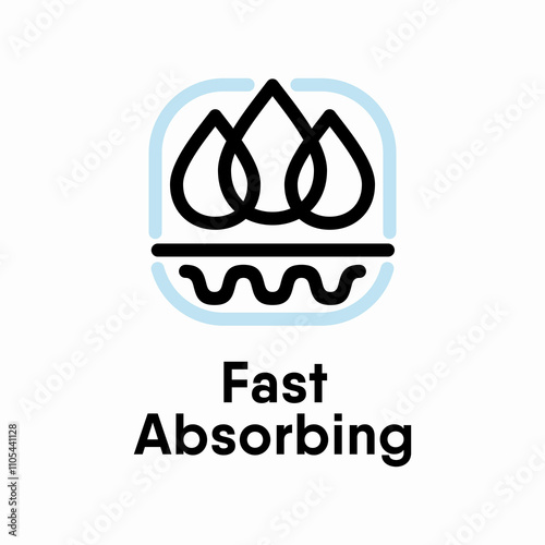 Fast Absorbing information sign