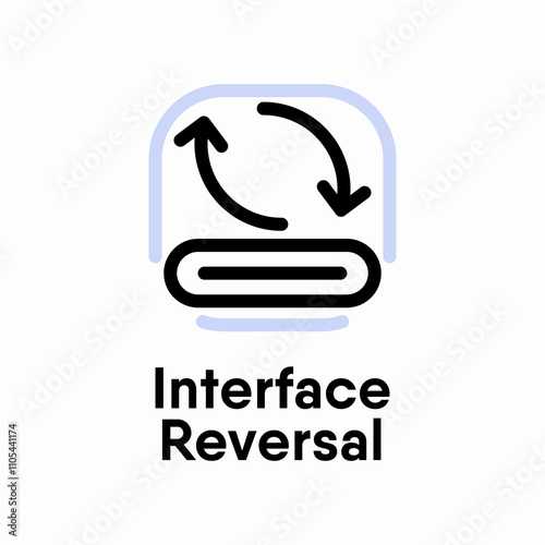Interface Reversal information sign