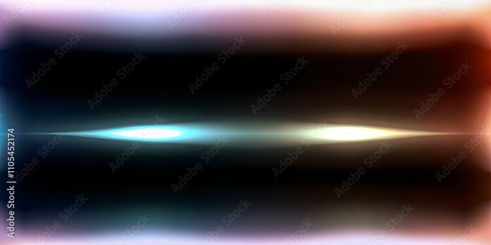 Obraz premium Abstract light streaks on dark background