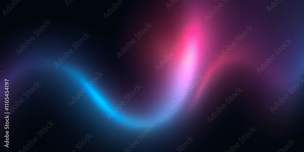 Abstract neon light swirls in vibrant pink and blue hues. Abstract neon light swirls in vibrant pink and blue hues.