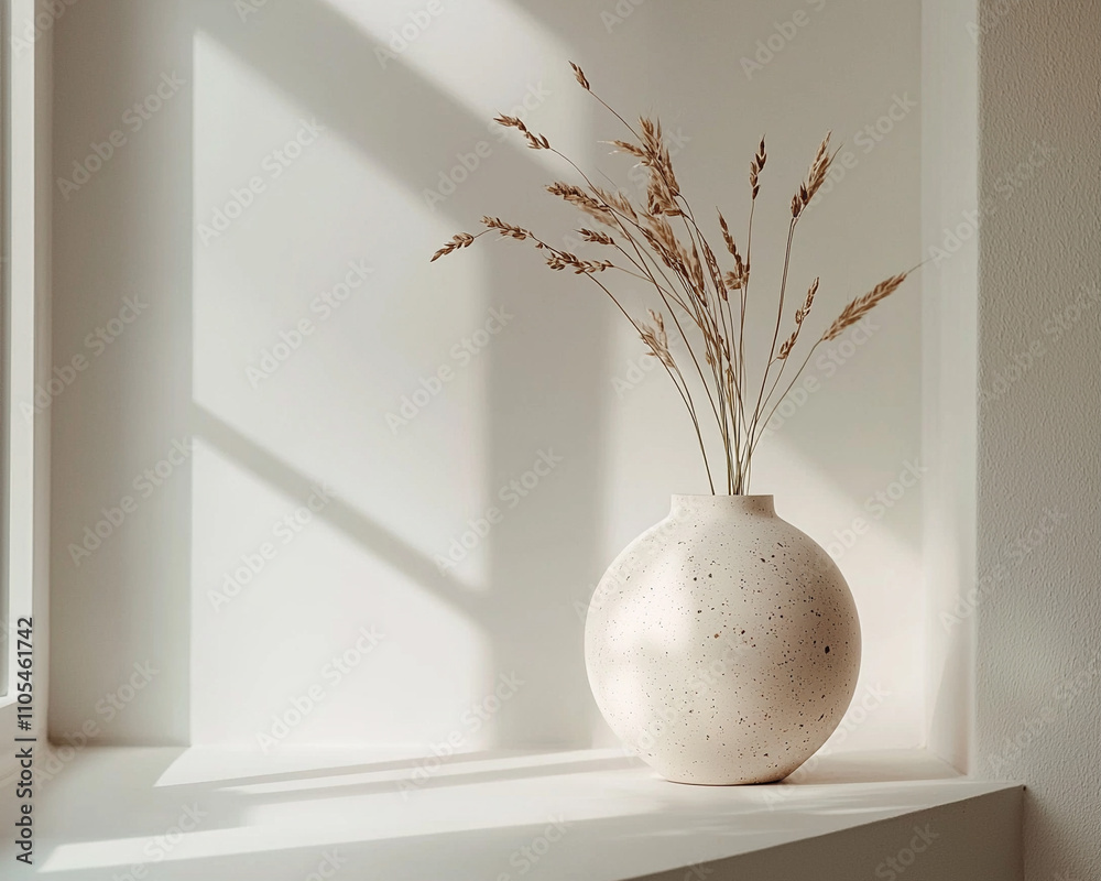Ai generated artistic arrangement modern interior decorative content minimalist environment natural light concept