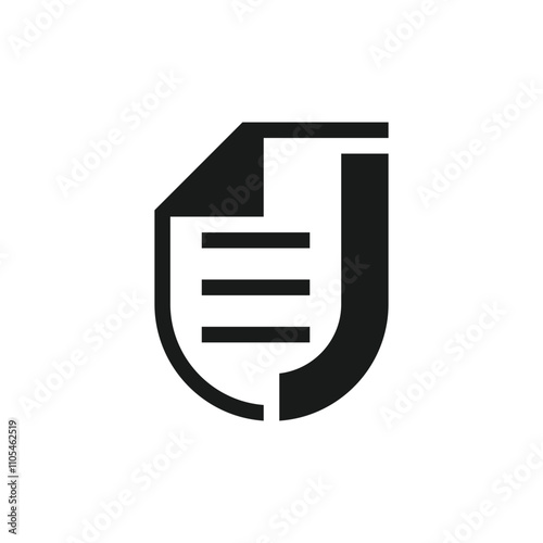 letter J book logo design inspiration
