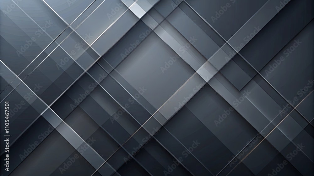 Abstract Dark Grey Geometric Pattern with Subtle Metallic Accents Abstract Dark Grey Geometric Pattern with Subtle Metallic Accents