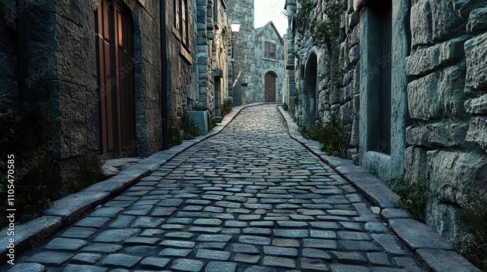 Exploring hidden alleys cobblestone streets in historic town photography urban environment perspective Exploring hidden alleys cobblestone streets in historic town photography urban environment perspective