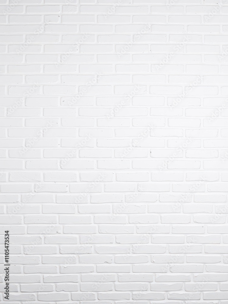 White brick wall with a smooth and clean texture, perfect for adding a minimalist touch to any design project, brick wall, white White brick wall with a smooth and clean texture, perfect for adding a minimalist touch to any design project, brick wall, white