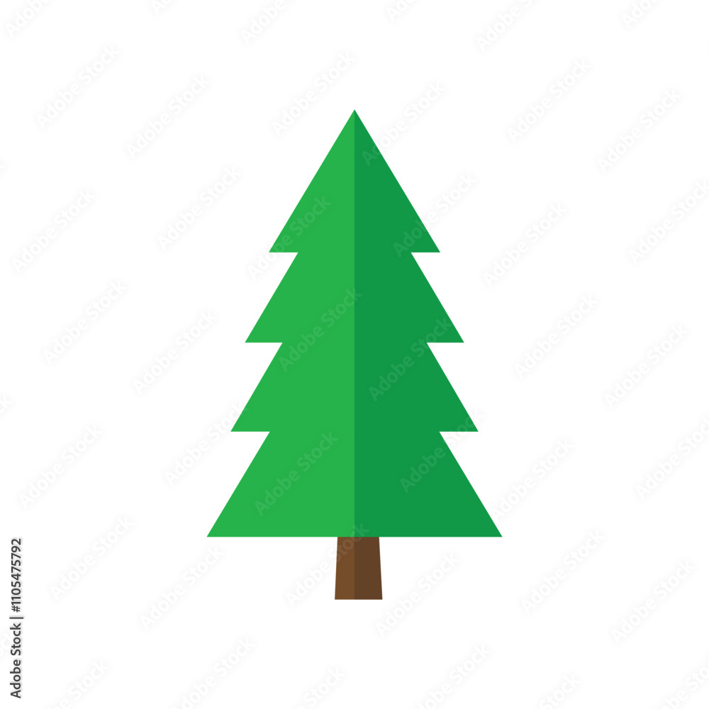 Christmas tree illustration vector Christmas tree illustration vector