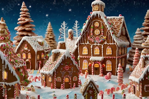 christmas gingerbread house