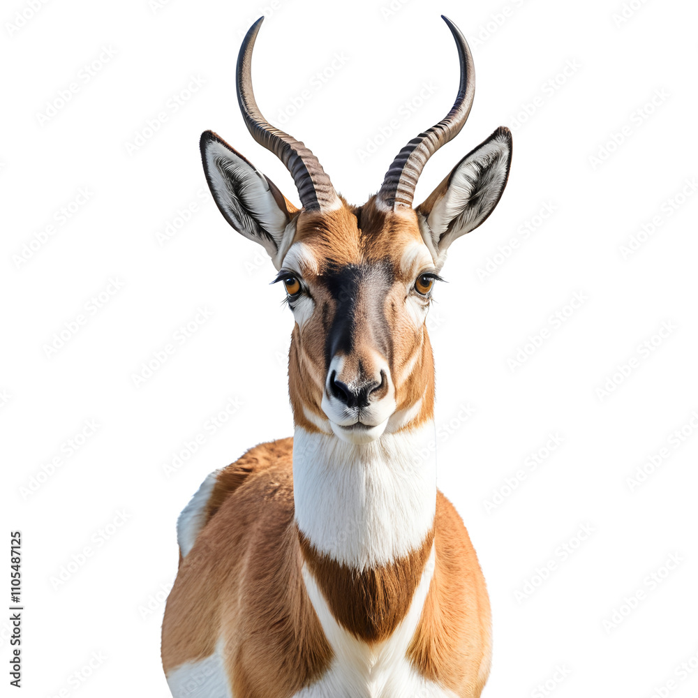 Fototapeta premium close up of a male deer 