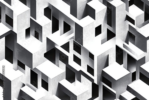 Wallpaper Mural Contemporary Architecture background seamless pattern Torontodigital.ca