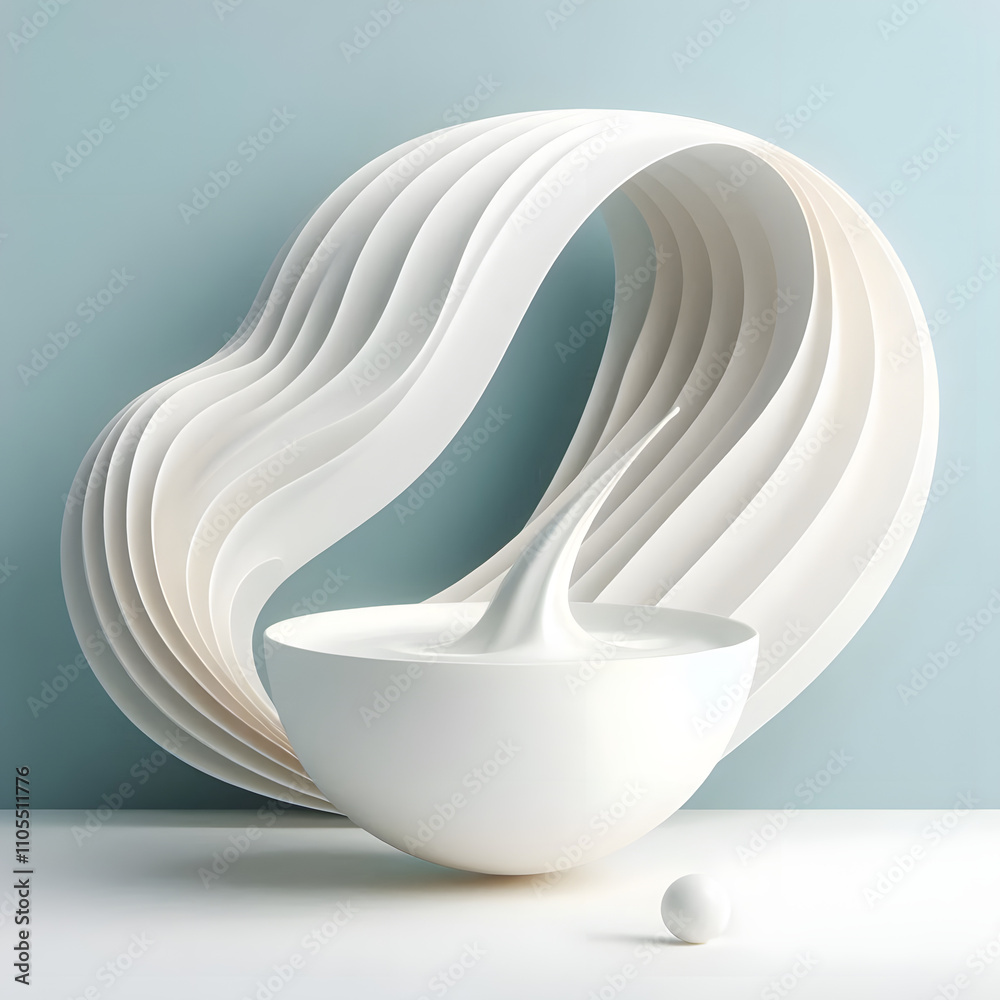 beverage pour with white dynamic curve pattern in professional minimal design setting beverage pour with white dynamic curve pattern in professional minimal design setting