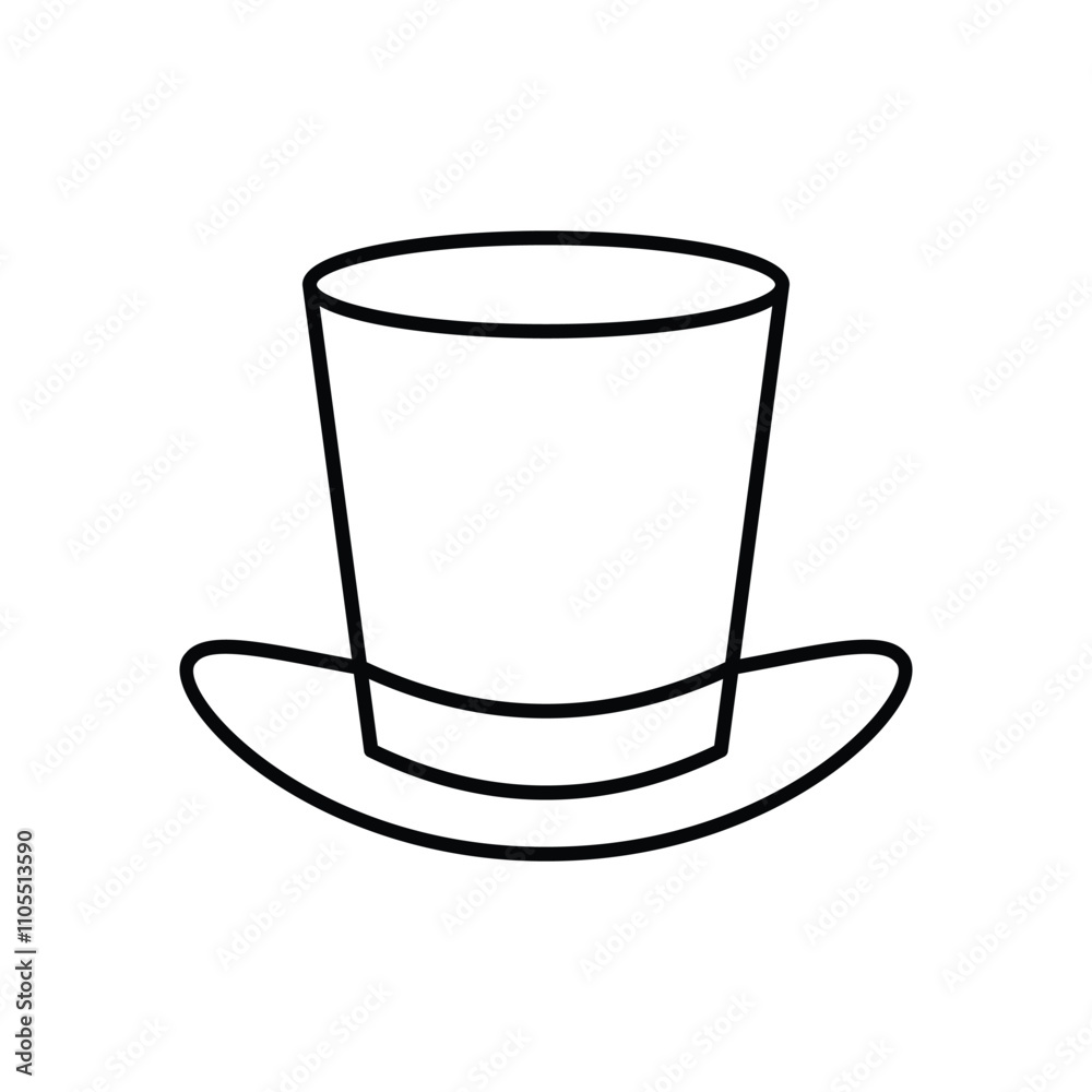 Magic Hat vector icon Magic Hat vector icon