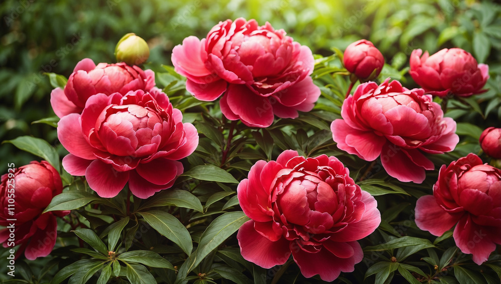 Red Peonies Red Peonies