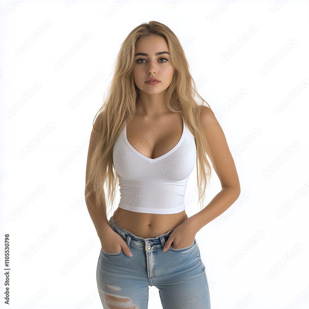 Model Girl-Women in nice marketing clothes Model Girl-Women in nice marketing clothes