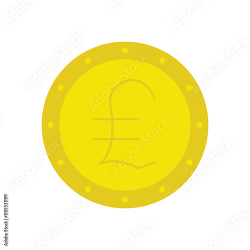 British pound vector icon