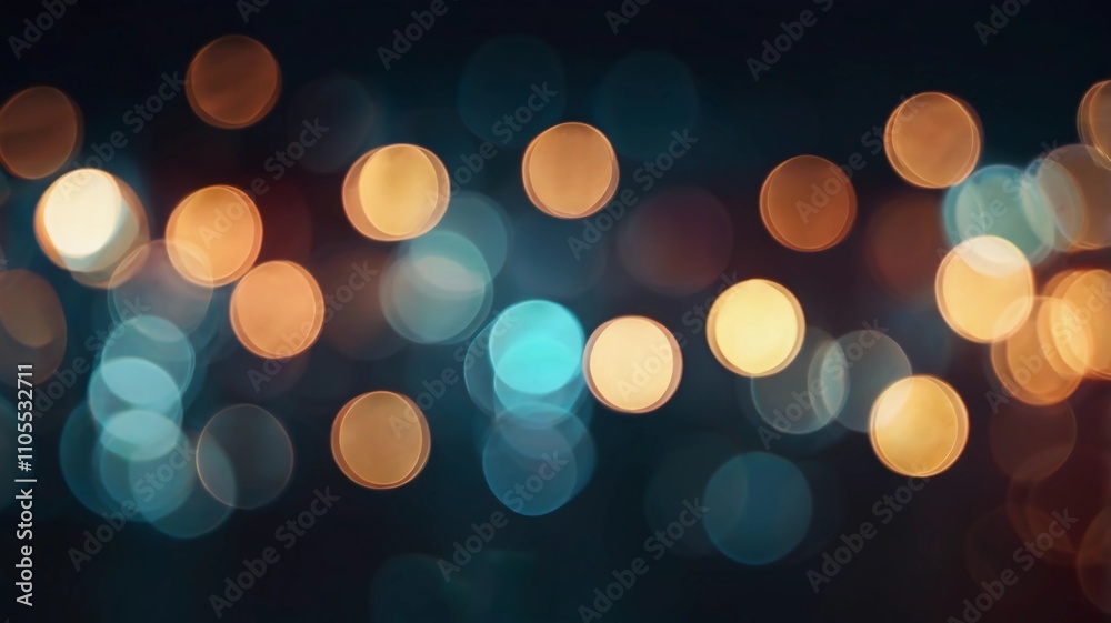 Obraz premium blur light bokeh of cafe restaurant