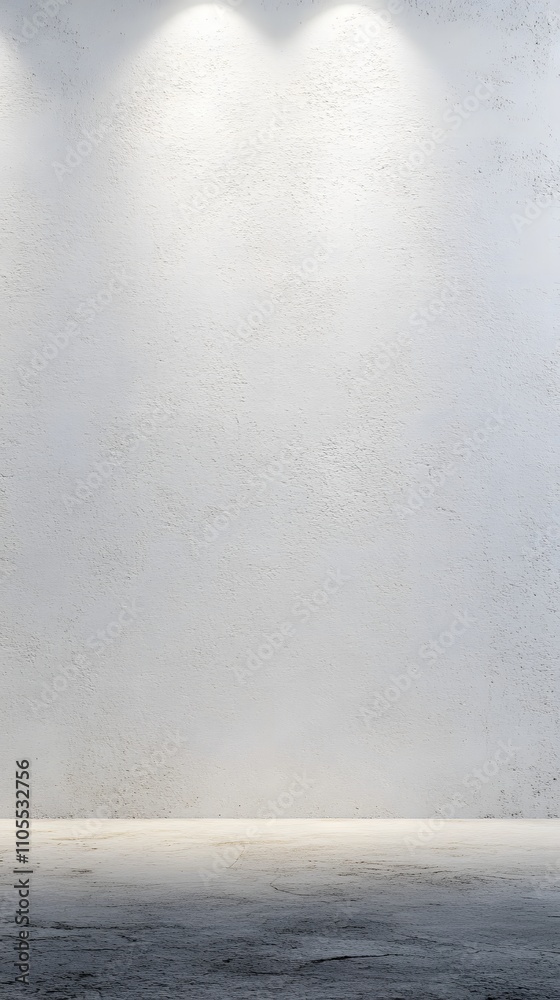 15. A clean white wall with soft lighting and a large central space, perfect for text or titles 15. A clean white wall with soft lighting and a large central space, perfect for text or titles