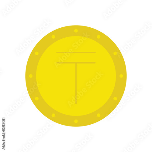 tenge vector icon