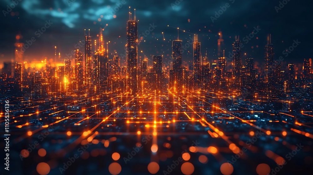 Interconnected Global Supply Chain Digital Map with Glowing Lines Symbolizing Logistics and Distribution Interconnected Global Supply Chain Digital Map with Glowing Lines Symbolizing Logistics and Distribution