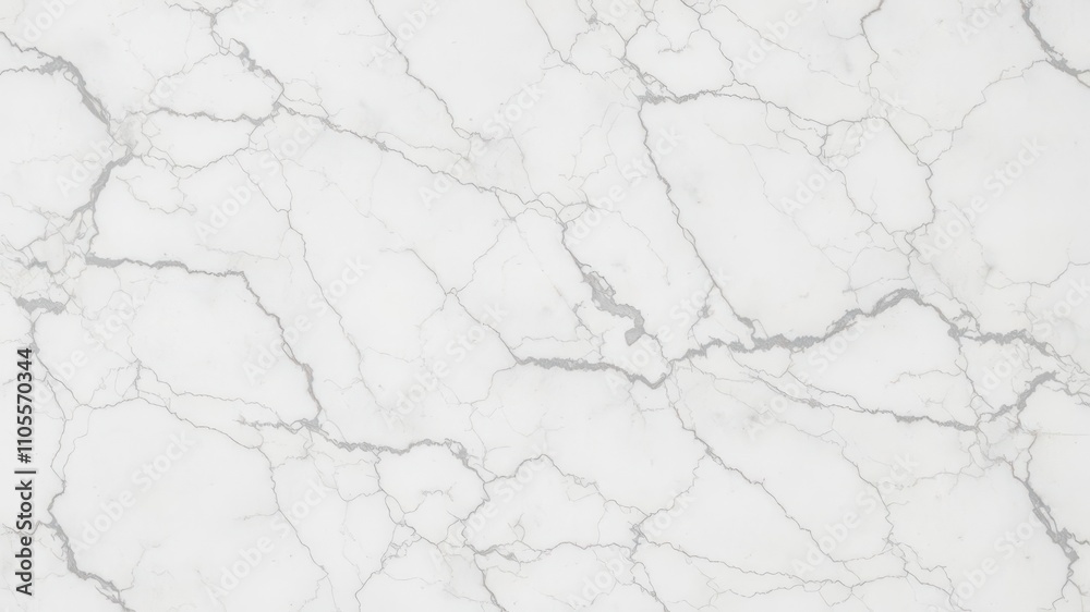 White marble texture with intricate gray veining and a polished finish, pattern White marble texture with intricate gray veining and a polished finish, pattern