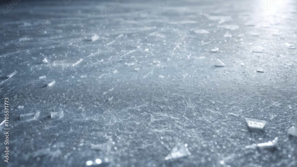 Obraz premium ice drawing, cozy winter