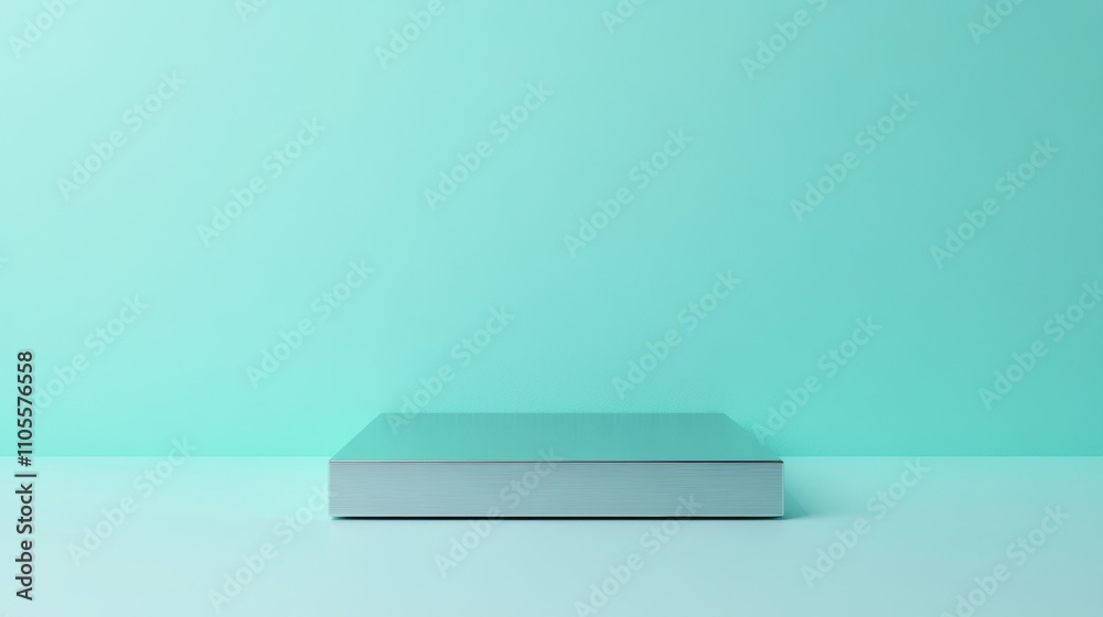 Silver Podium Mockup. Silver Podium Mockup.