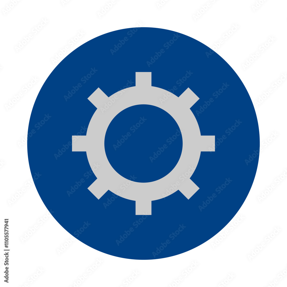 Illustration of Settings Icon for Technology and Tools Illustration of Settings Icon for Technology and Tools