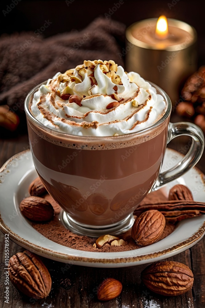 cup of coffee and chocolate cookies cup of coffee and chocolate cookies
