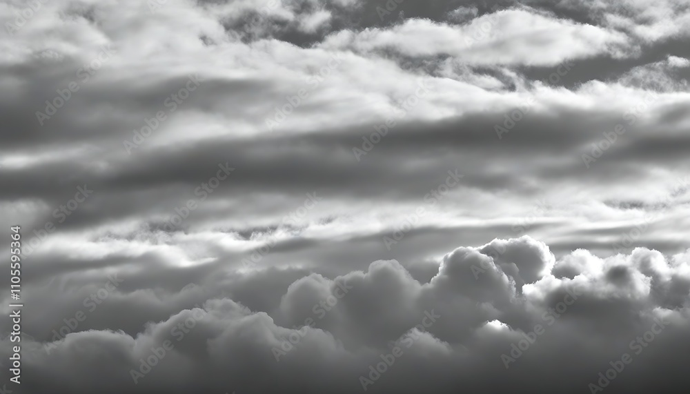 Obraz premium Artistic display of cloud formations in the sky.