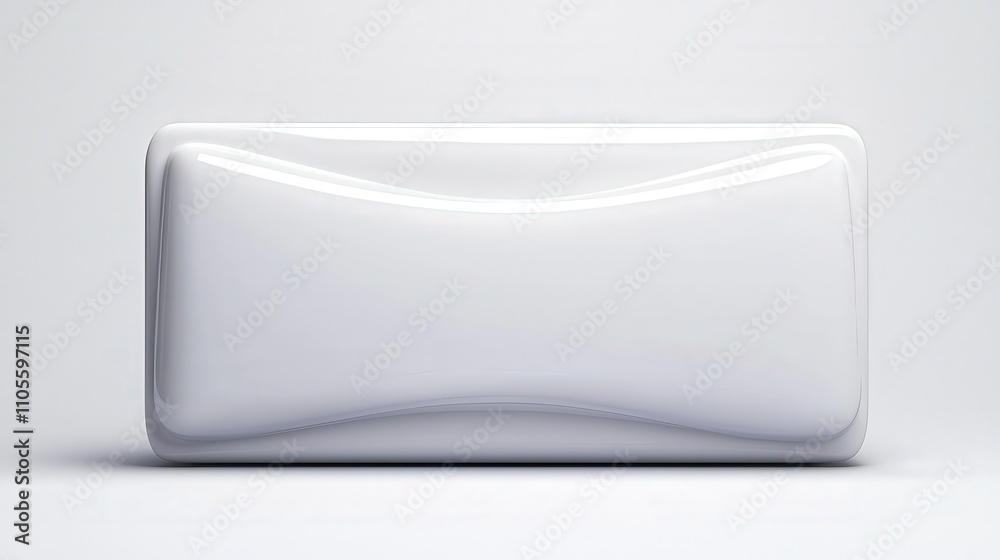 3D Modern Minimalist White Abstract Shape 3D Modern Minimalist White Abstract Shape