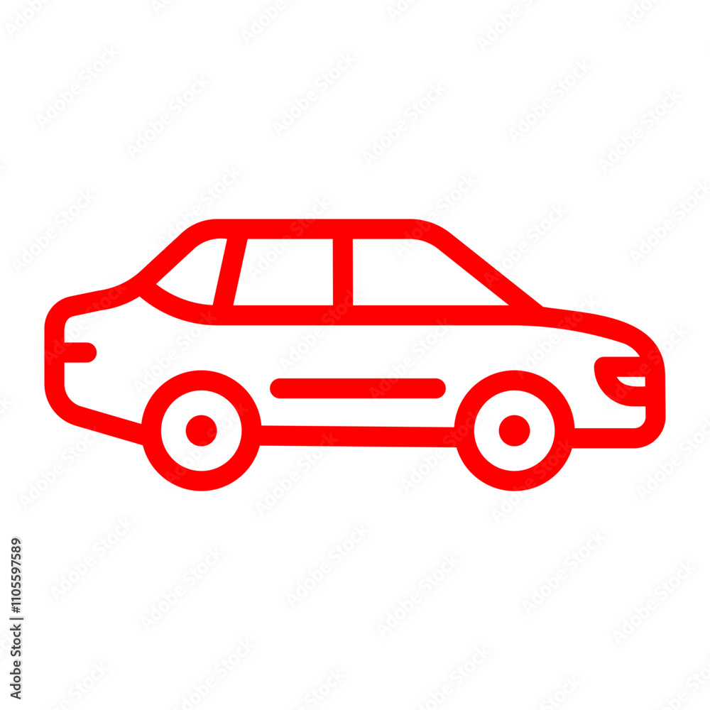 Fototapeta premium sedan