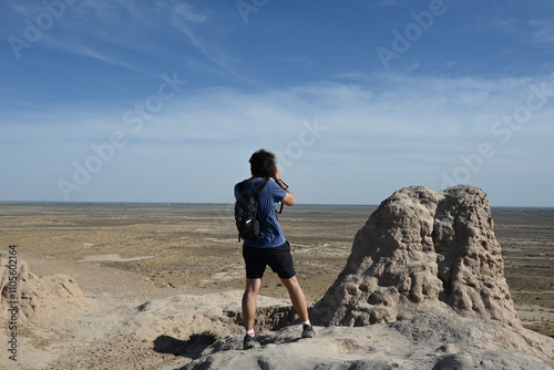 Traheler in a Desert photo