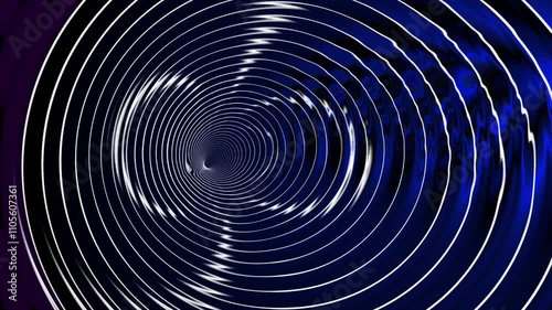 abstract blue spiral